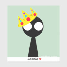 Shadow World - Kung hej där - vinyldekal