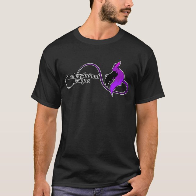 ShadowAnimal logotyp T Shirt (Framsida)