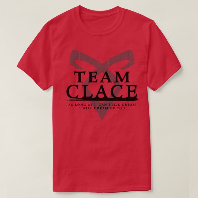 Shadowhunters Team Clace T Shirt (Design framsida)