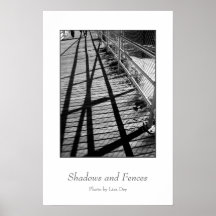 'Shadows and Fences' Affisch