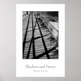 'Shadows and Fences' Affisch