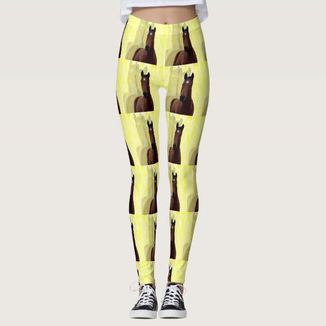 Shadows, Chestnut Horse Shadows Leggings (Framsida)