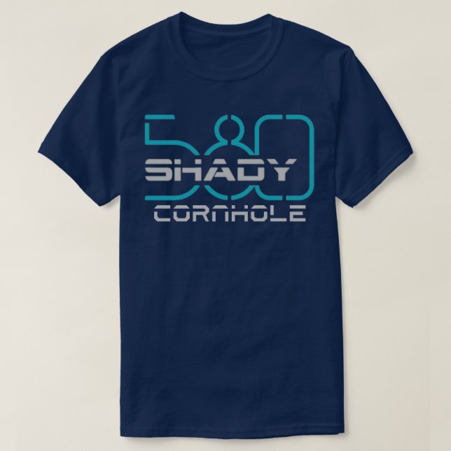 Shady 580 Blue T Shirt (Design framsida)