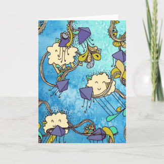 Shady Cloud Card Kort