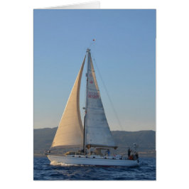 Shady Dam på Tidigt-morgonen Hälsningskort