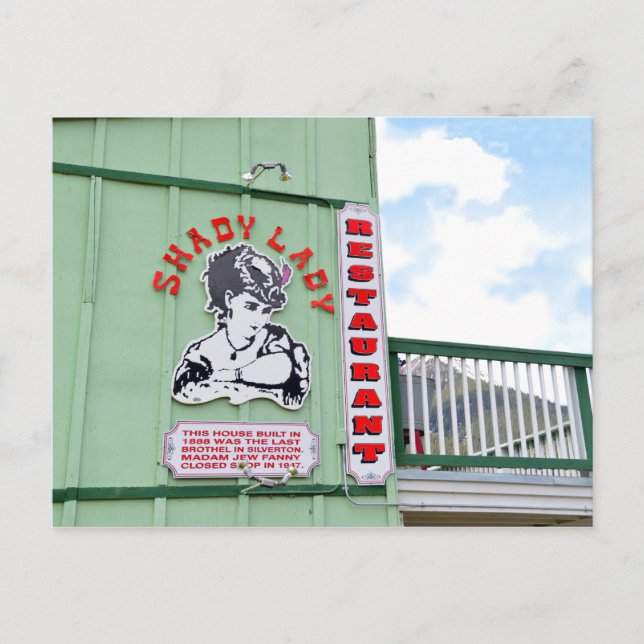 Shady Dam Restaurant Vykort (Framsida)