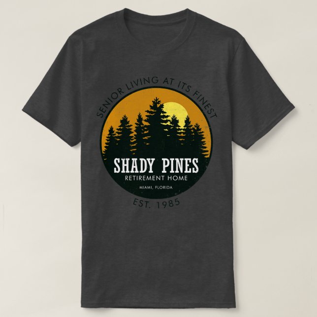 Shady Gräs Pension Home 80s TV-serien T Shirt (Design framsida)