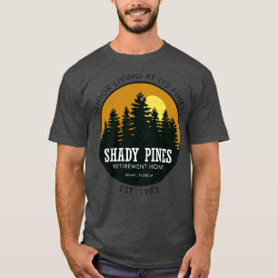 Shady Gräs Pension Home 80s TV-serien T Shirt