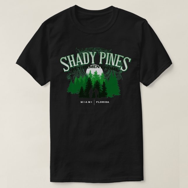 Shady Gräs Pension Home T Shirt (Design framsida)