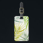 Shady Handflatan Bagagebricka<br><div class="desc">Shady Handflatan II av Annie Warren. Handflatan träd löv i olika gröntar skärs upp över sammansättningen. | 164411Z</div>