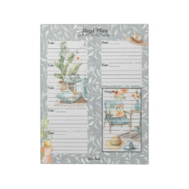 Shady Lady 7 Dagars Måltidsschema Anteckningsblock