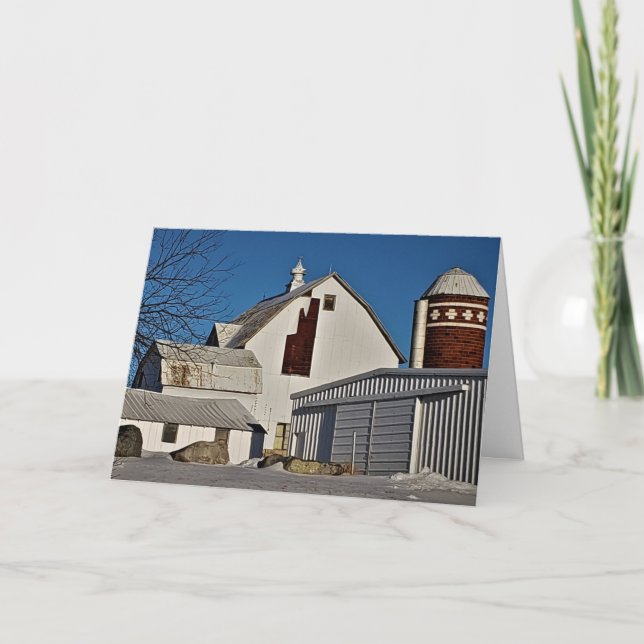"Shady Oak Farm" julkort Kort (Framsida)
