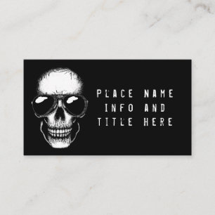Shady Skull Visitkort