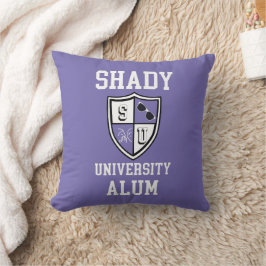 Shady Universiteten Alum grad alum periwinkle Kudde