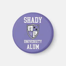Shady Universiteten Alum grad gossip periwinkle Magnet