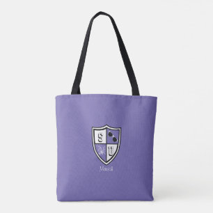 Shady Universiteten Alum grad periwinkle personlig Tygkasse