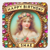 SHAE ~ GRATTIS PÅ FÖDELSEDAGEN ~ Vintage Girl ~