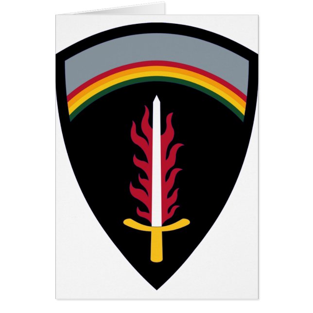 SHAEF HÄLSNINGSKORT (Framsidan)