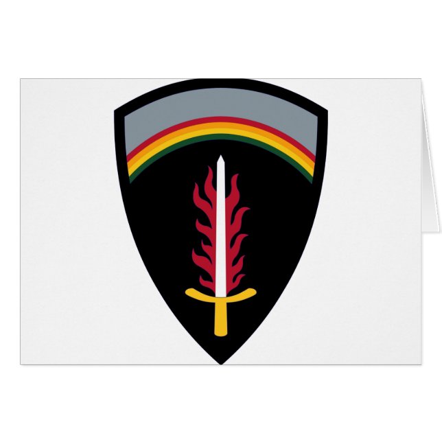 SHAEF HÄLSNINGSKORT (Framsidan Horizontal)