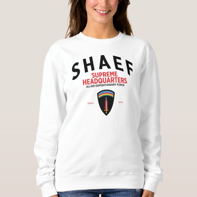 SHAEF-högkvarteret Kvinnor T Shirt (Framsida)