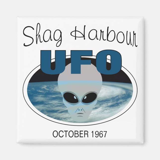 Shag Harbour Nova Scotia Magnet (Framsidan)