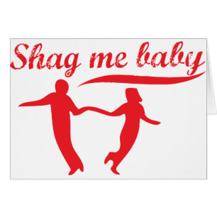 Shag mig baby hälsningskort