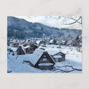 Shagawa River Valley Gifu Japan Vykort