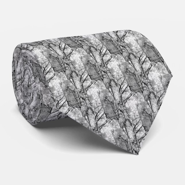 Shagbark Hickory Träd Necktie - Original Slips (Rullad)