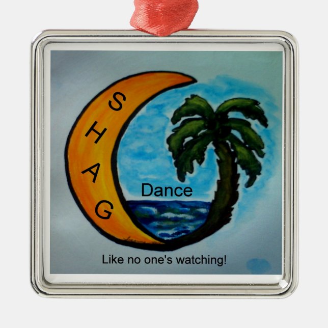 SHAGdansprydnad Julgransprydnad Metall (Framsidan)