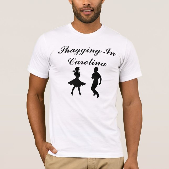 SHAGGING I CAROLINA-T-SHIRT TRÖJA (Framsida)
