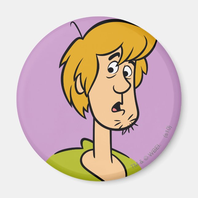 Shaggy förvånad magnet (Framsidan)