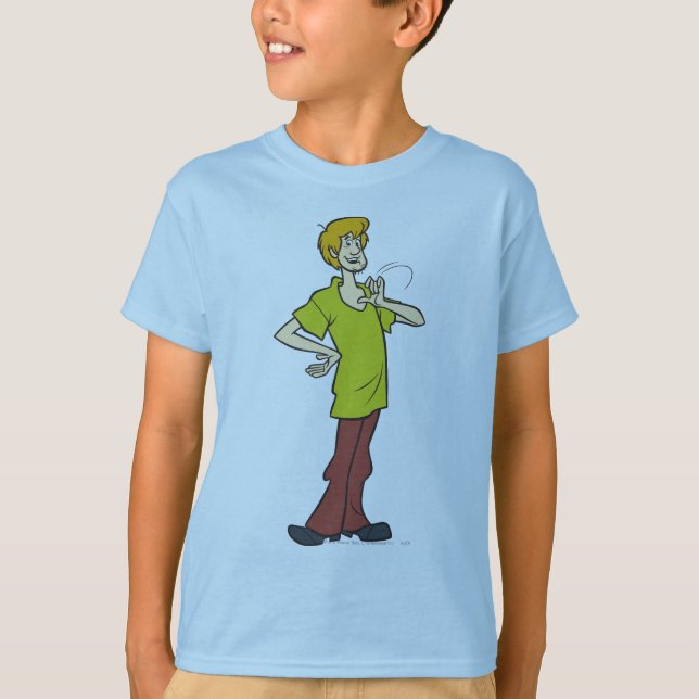 Shaggy Gesturing T-shirt (Framsida)
