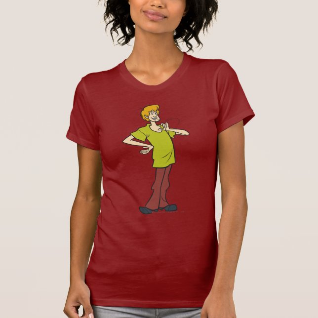 Shaggy Gesturing T Shirt (Framsida)