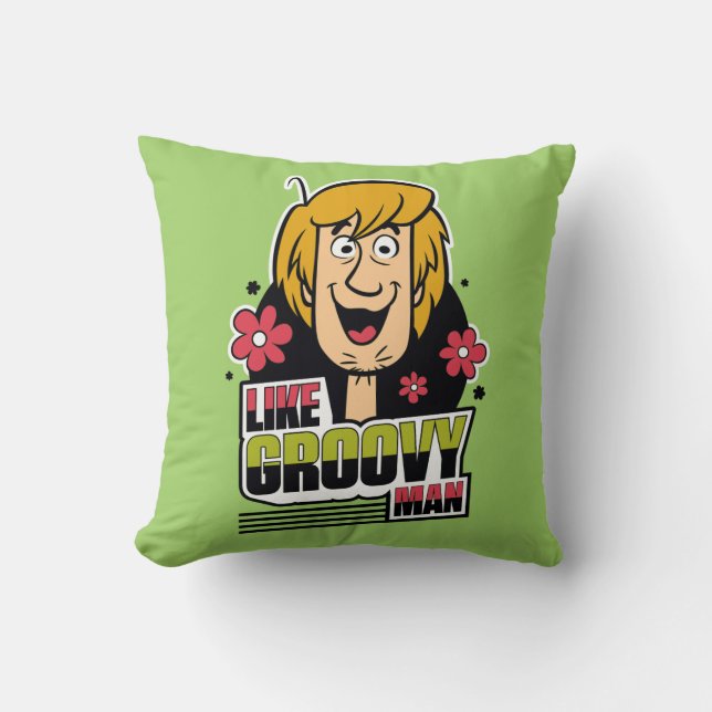 Shaggy "like Groovy Man" Graphic Kudde (Framsida)