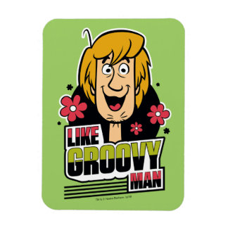 Shaggy "like Groovy Man" Graphic Magnet