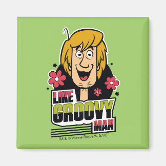 Shaggy "like Groovy Man" Graphic Magnet