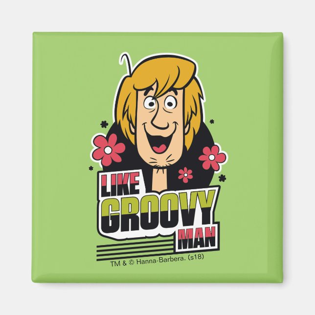 Shaggy "like Groovy Man" Graphic Magnet (Framsidan)