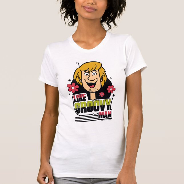 Shaggy "like Groovy Man" Graphic T Shirt (Framsida)