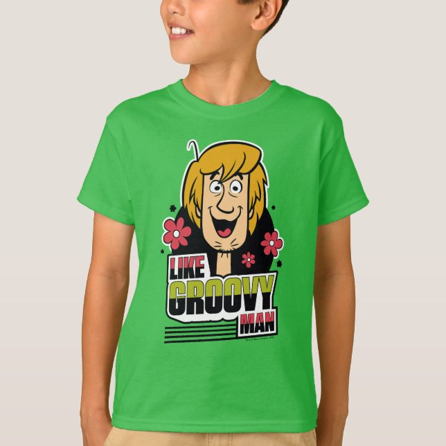 Shaggy "like Groovy Man" Graphic T Shirt (Framsida)