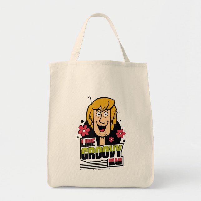 Shaggy "like Groovy Man" Graphic Tygkasse (Framsidan)