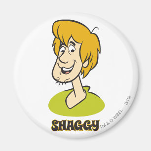 Shaggy Namn Graphic Magnet