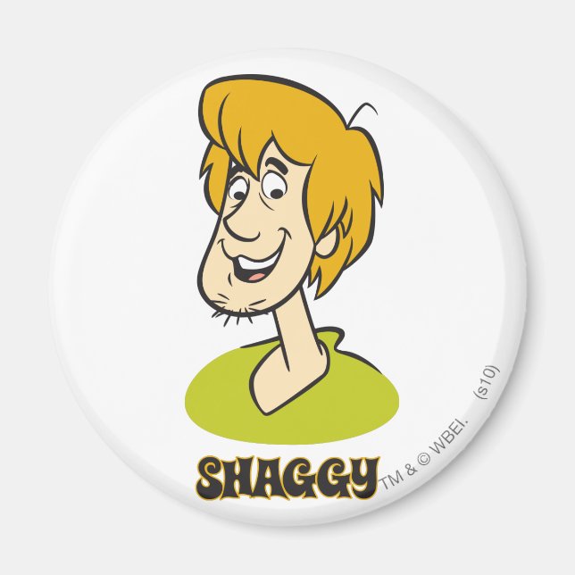 Shaggy Namn Graphic Magnet (Framsidan)