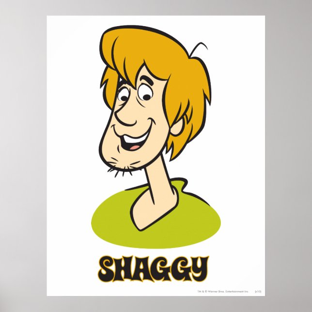 Shaggy Namn Graphic Poster (Framsidan)