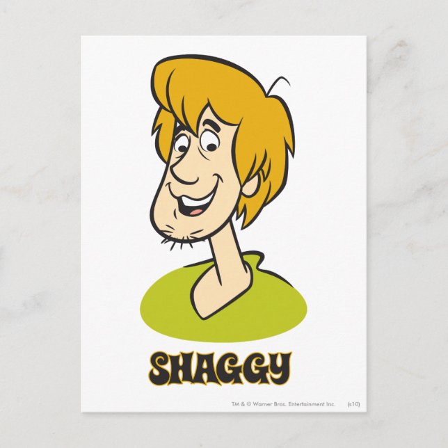 Shaggy Namn Graphic Vykort (Framsida)