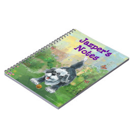 Shaggy Sheep Hund Stationery Anteckningsbok