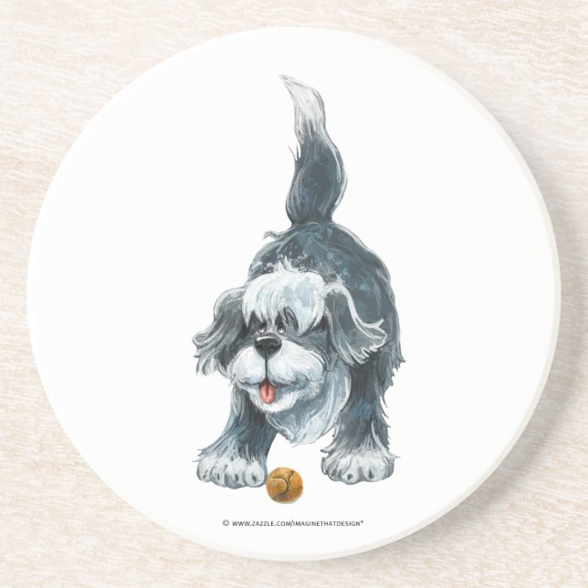 Shaggy Sheep Hund Underlägg (Framsidan)