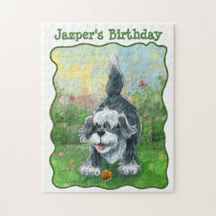 Shaggy Sheep Party Center Pussel