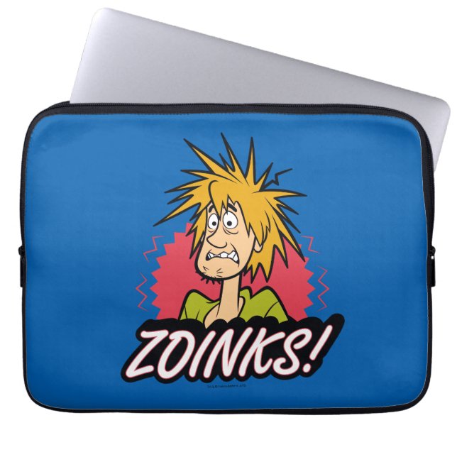 Shaggy "Zoinks!" Grafik Laptop Fodral (Framsidan)