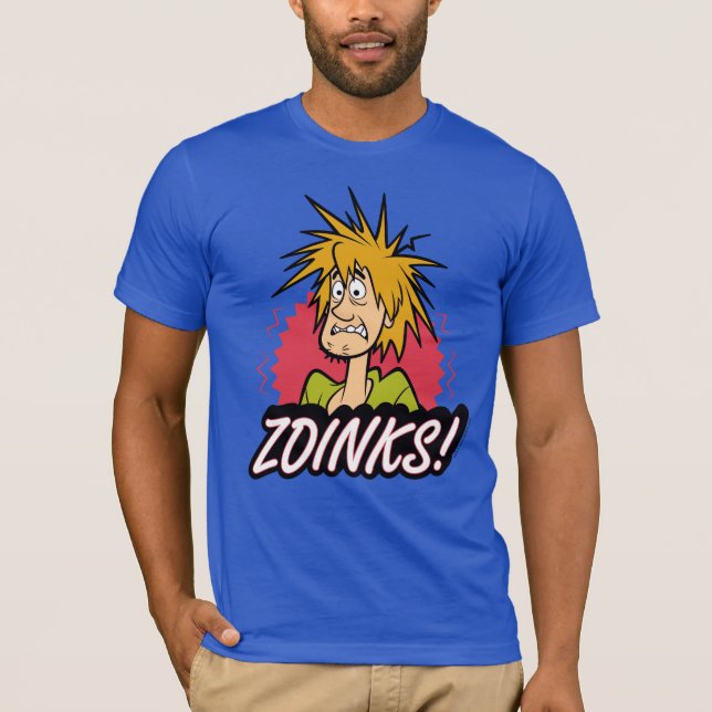 Shaggy "Zoinks!" Grafik T Shirt (Framsida)