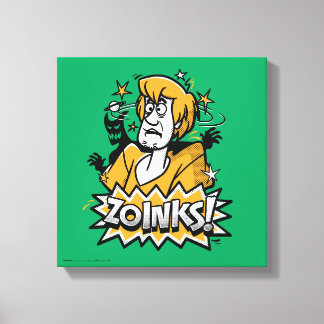 Shaggy "Zoinks!" Raster Canvastryck